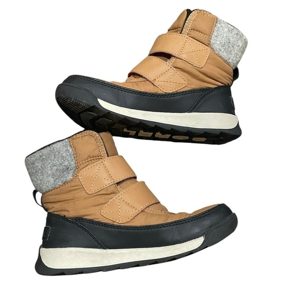Sorel Boots Waterproof Winter Kids Brown Black 12.5 - Picture 5 of 5